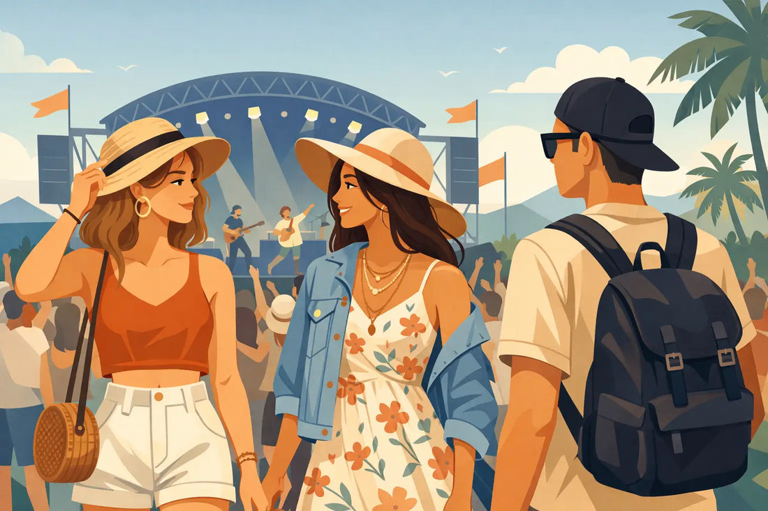 Summer Outfits for Outdoor Concerts, Styled