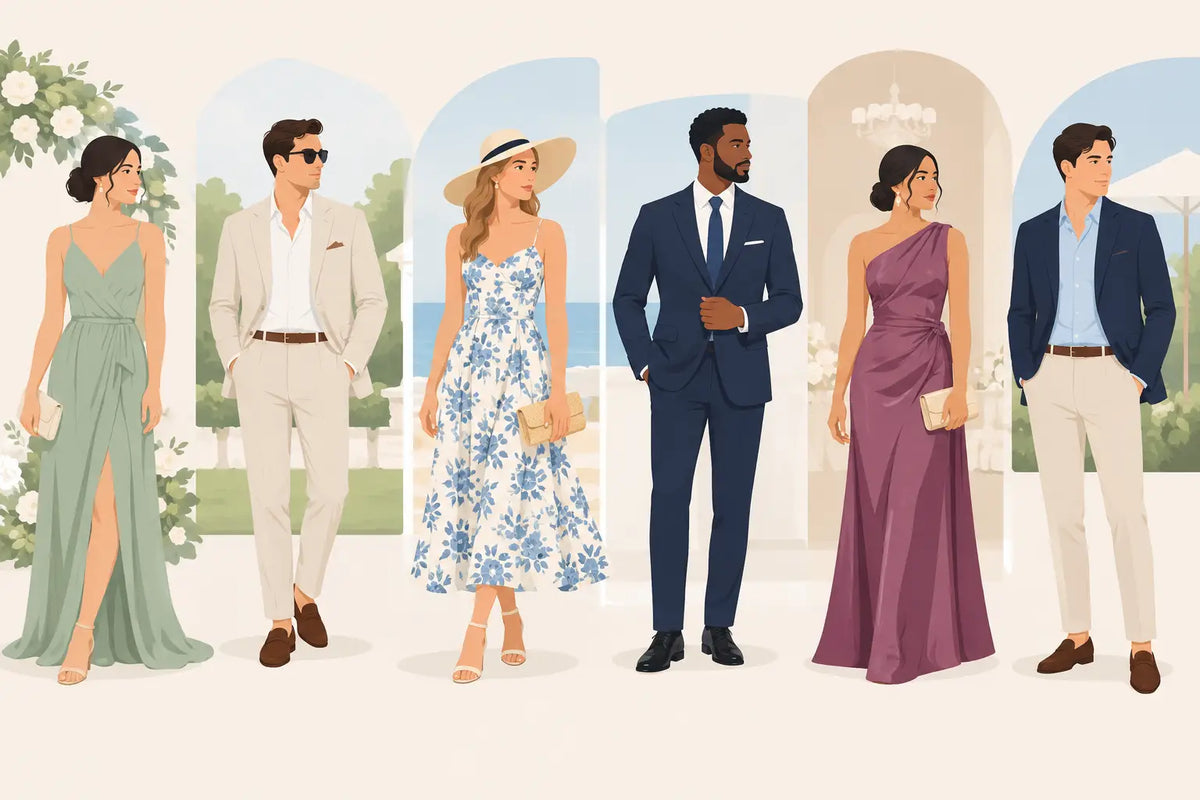 Wedding Guest Outfit Examples for Every Dress Code