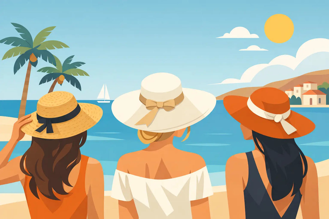 Women's Sun Hats for Vacation, Styled Right