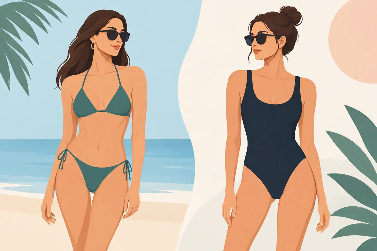 Bikini Versus One Piece Swimwear Decoded