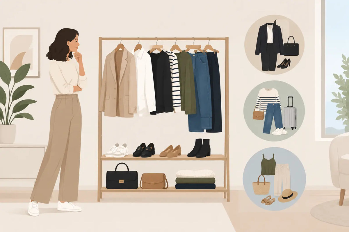 A Modern Capsule Wardrobe Guide for Every Plan